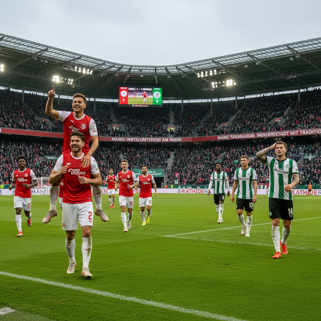 Mainz 05 Vs Moenchengladbach: Kevin Diks Cs Menang 1-0