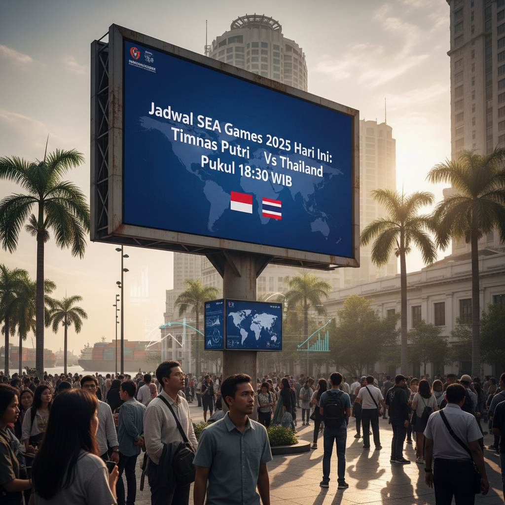 Jadwal SEA Games 2025 Hari Ini: Timnas Putri Vs Thailand Pukul 18.30 WIB